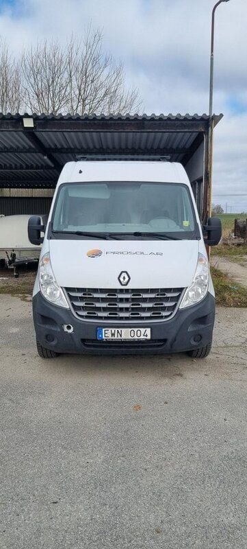 Vit Begagnad 2013 Renault Master Van | 75 000 kr (Superpris) - Bild 1/4