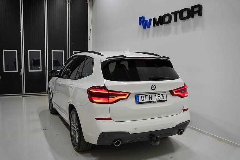 Begagnad BMW X3 M Sport 190 HK (139 kW) 2018 Vit SUV