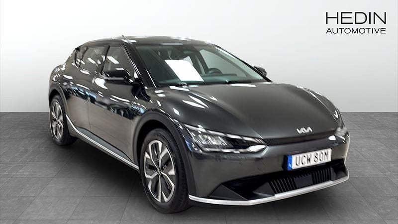 Grå (black) Begagnad 2022 Kia EV6 SUV | 409 900 kr - Bild 1/4