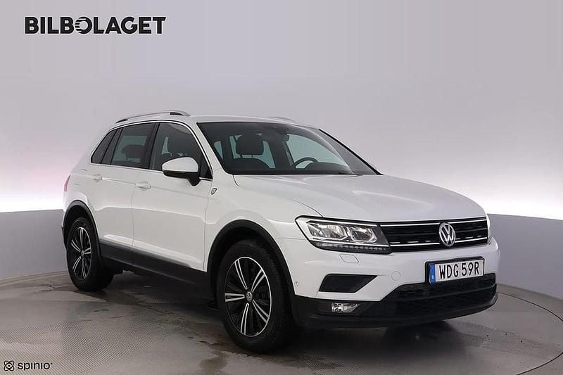 Vit Begagnad 2019 VW Tiguan SUV | 244 800 kr (Bra pris) - Bild 1/4
