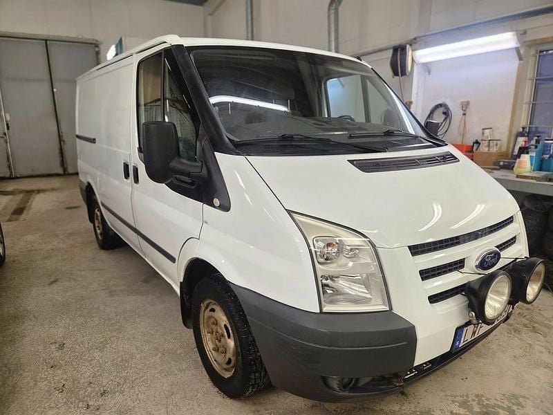 Vit Begagnad 2012 Ford Transit T260 Minibuss | 39 900 kr (Marknadspris) - Bild 1/4
