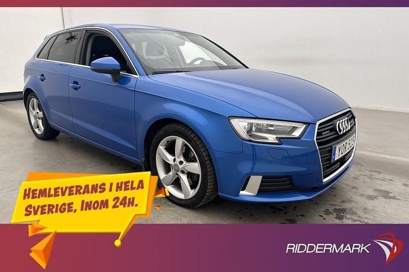 Blå Begagnad 2018 Audi A3 Proline Kombi | 209 800 kr - Bild 1/3