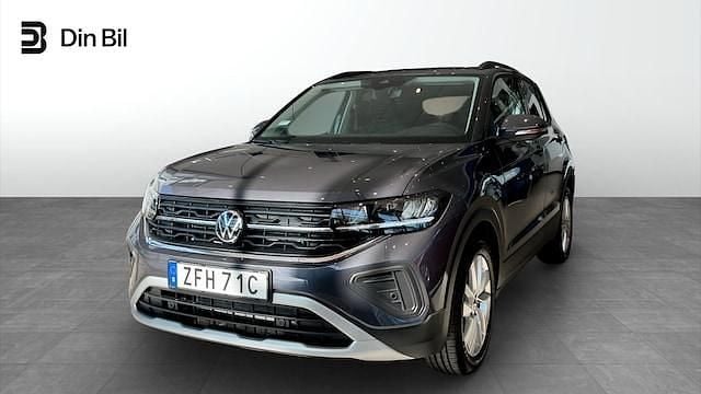 Grå Ny 2025 VW T-Cross Life SUV | 331 000 kr (Marknadspris) - Bild 1/4