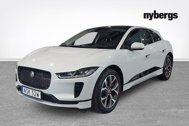 Vit Begagnad 2020 Jaguar I-Pace SUV | 339 000 kr (Marknadspris) - Bild 1/4