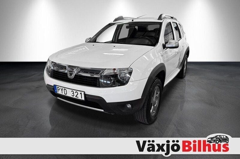 Vit Begagnad 2013 Dacia Duster SUV | 89 900 kr (Marknadspris) - Bild 1/4