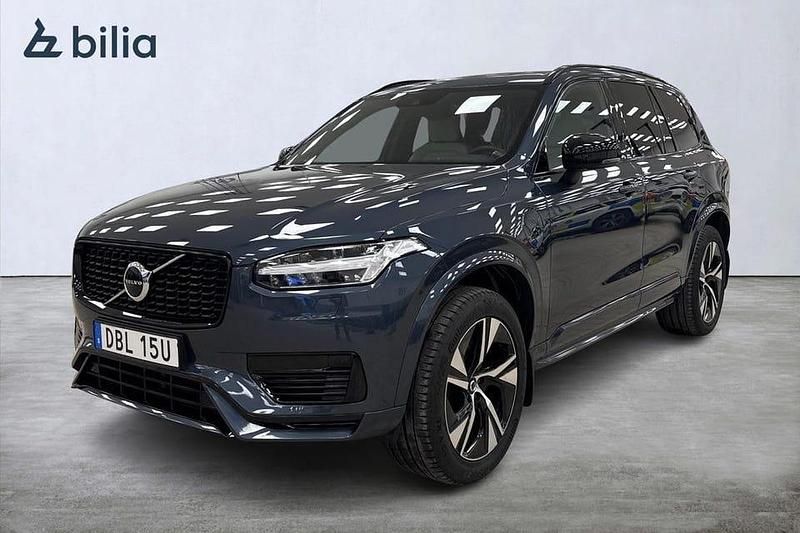 Blå Begagnad 2022 Volvo XC90 R-Design SUV | 659 900 kr (Lite dyr) - Bild 1/3
