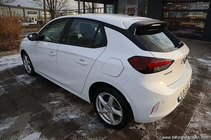 Begagnad Opel Corsa-e Edition 100 kW (136 HK) 2020 Vit Halvkombi