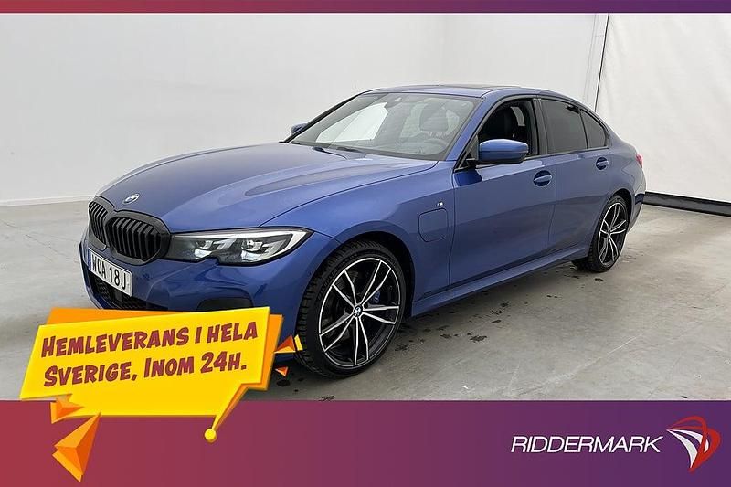 Begagnad BMW 330e M Sport 184 HK (135 kW) 2019 Blå Sedan