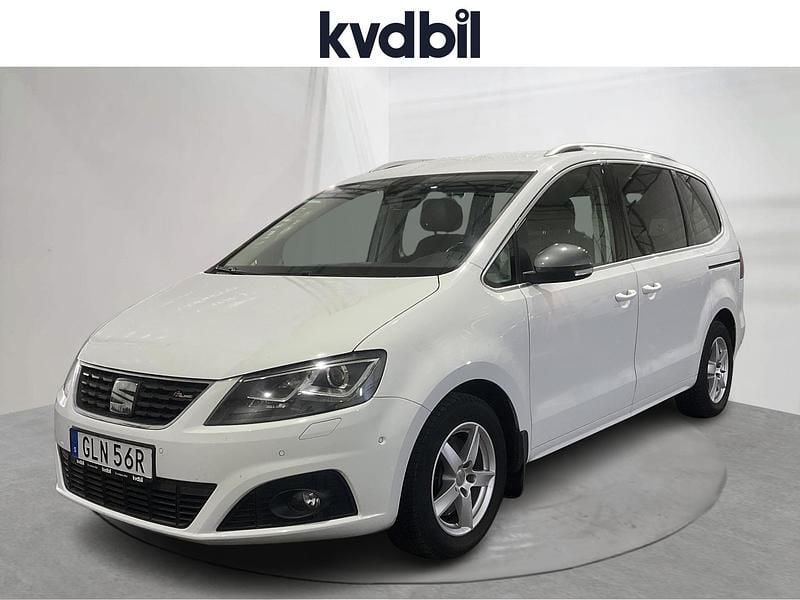 Vit Begagnad 2020 Seat Alhambra FR-Line Minibuss | 299 800 kr (Bra pris) - Bild 1/3
