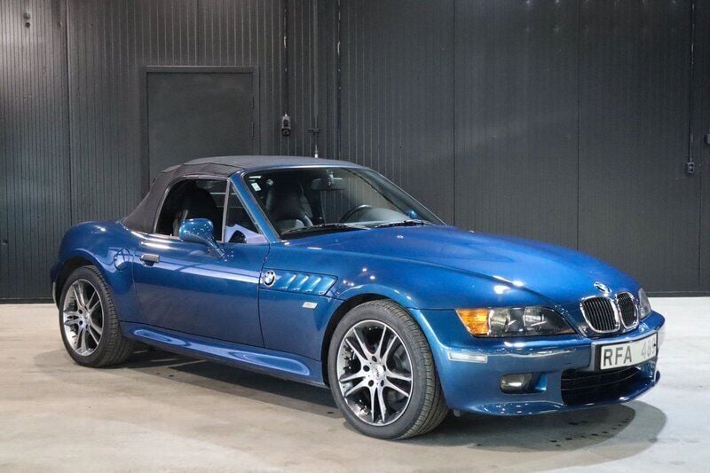 Begagnad BMW Z3 194 HK (142 kW) 1999 Blå Cab