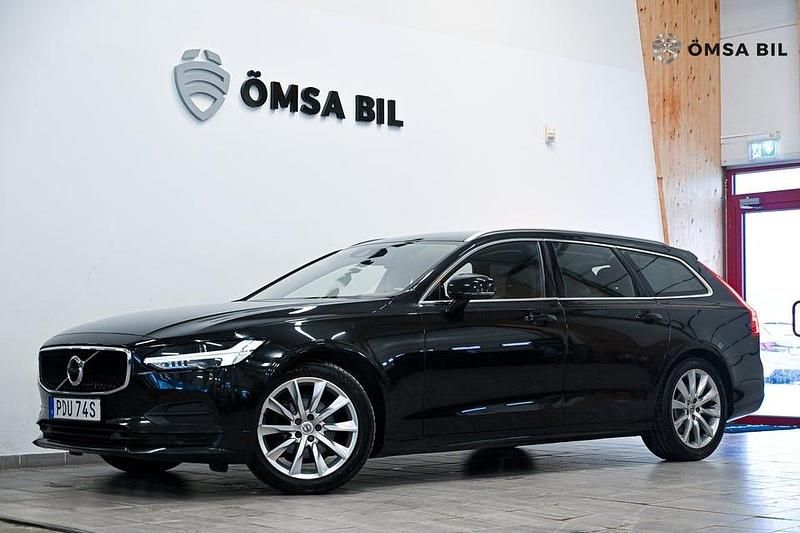 Svart Begagnad 2020 Volvo V90 SE Kombi | 224 800 kr (Marknadspris) - Bild 1/4