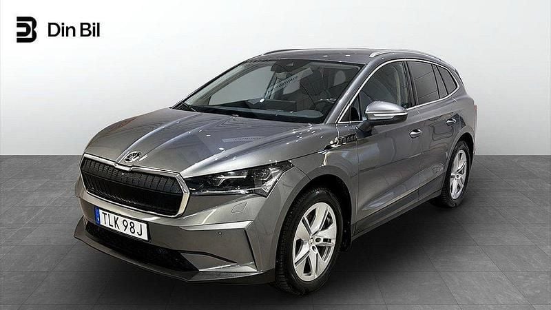 Grå Begagnad 2022 Skoda Enyaq iV SUV | 379 900 kr (Dyr) - Bild 1/4