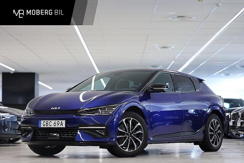 Blå Begagnad 2021 Kia EV6 3 SUV | 419 900 kr (Bra pris) - Bild 1/3