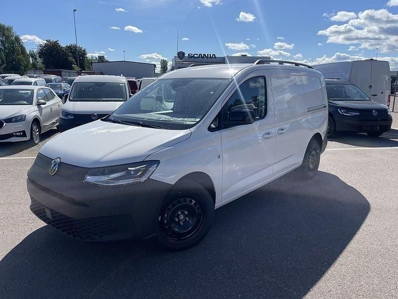 Vit (candyvit) Ny 2025 VW Caddy Maxi Minibuss | 479 750 kr (Dyr) - Bild 1/4