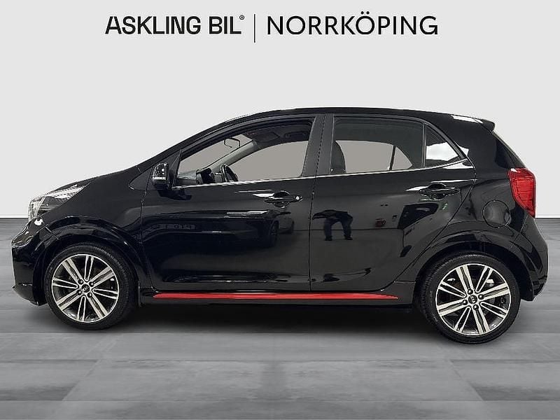 Begagnad Kia Picanto GT-Line 101 HK (74 kW) 2019 Svart Halvkombi