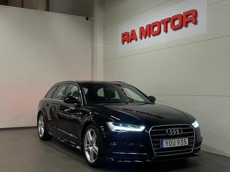 Svart Begagnad 2017 Audi A6 S-Line Kombi | 219 900 kr (Bra pris) - Bild 1/3