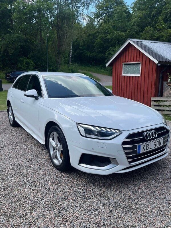 Vit Begagnad 2020 Audi A4 Proline Kombi | 249 500 kr (Marknadspris) - Bild 1/4