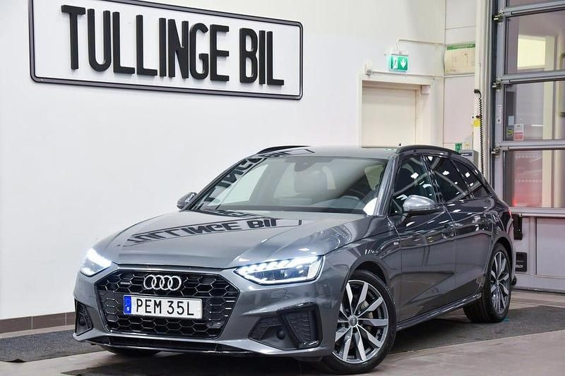 Grå Begagnad 2019 Audi A4 S-Line Kombi | 299 800 kr (Marknadspris) - Bild 1/4