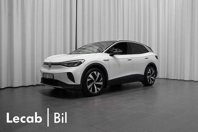 Vit Begagnad 2021 VW ID.4 Pro Performance SUV | 289 500 kr (Marknadspris) - Bild 1/4