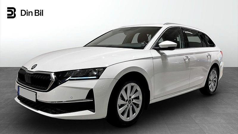 Vit Begagnad 2025 Skoda Octavia Selection Kombi | 309 900 kr (Marknadspris) - Bild 1/3