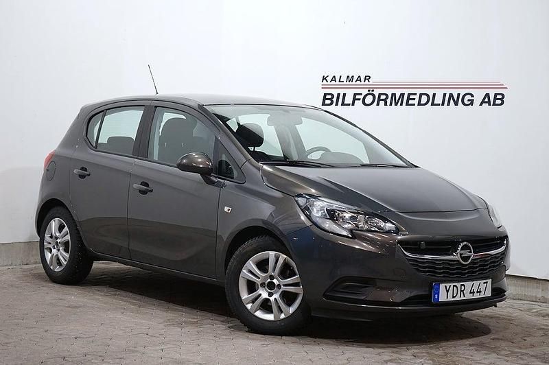 Grå Begagnad 2016 Opel Corsa Enjoy Halvkombi | 89 900 kr (Marknadspris) - Bild 1/4