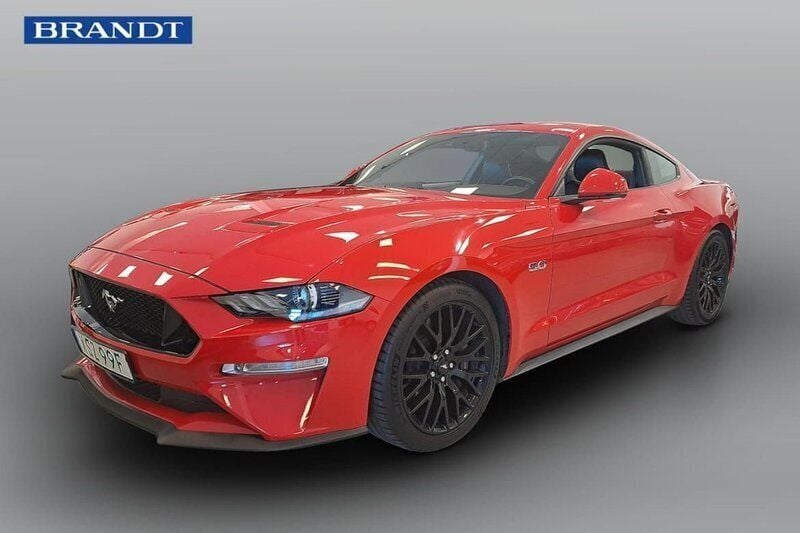 Röd Begagnad 2020 Ford Mustang GT Sportkupé | 459 900 kr (Bra pris) - Bild 1/4