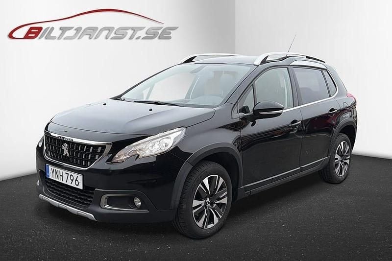 Svart Begagnad 2017 Peugeot 2008 Allure SUV | 124 900 kr (Marknadspris) - Bild 1/4