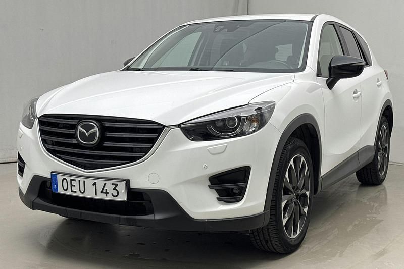 Vit Begagnad 2016 Mazda CX-5 Optimum SUV | 189 900 kr - Bild 1/4
