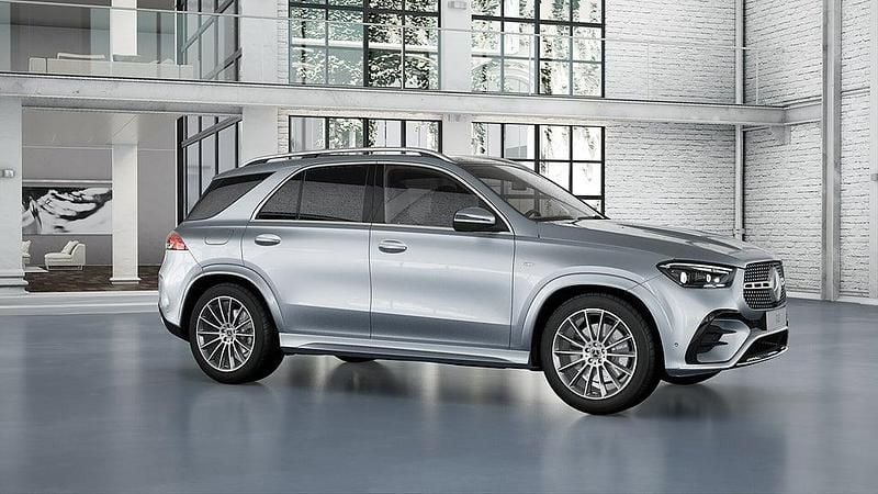 Ny Mercedes GLE350 Advanced 2025 Hightech silver metallic SUV