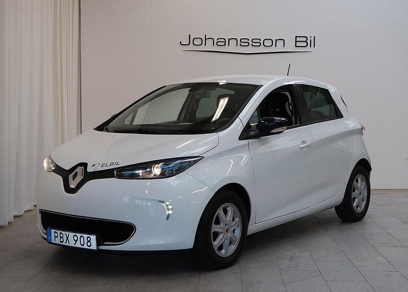 Vit Begagnad 2016 Renault Zoe Halvkombi | 69 900 kr (Marknadspris) - Bild 1/4