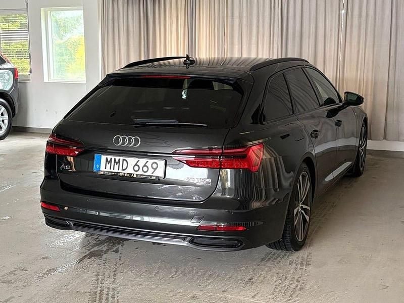 Begagnad Audi A6 S-Line 245 HK (180 kW) 2019 Grå Kombi