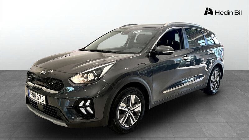 Grå Begagnad 2021 Kia Niro Advance SUV | 234 900 kr (Bra pris) - Bild 1/4