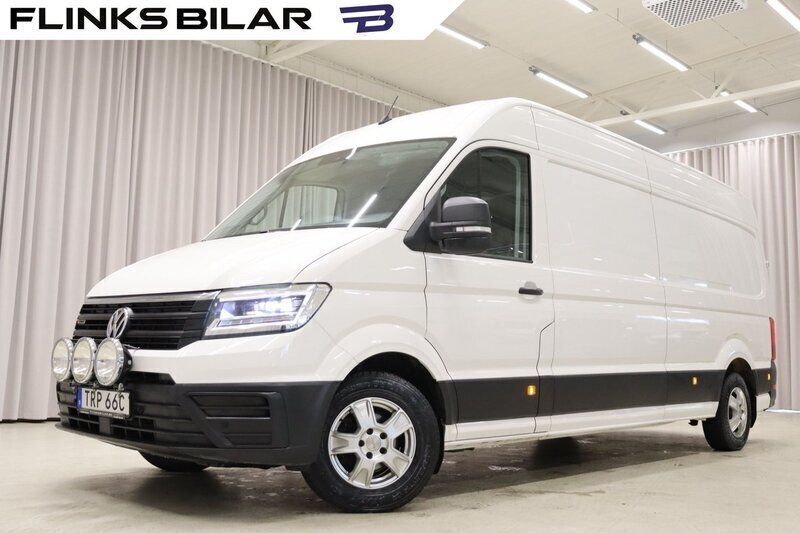 Vit Begagnad 2020 VW Crafter Van | 419 900 kr (Marknadspris) - Bild 1/4
