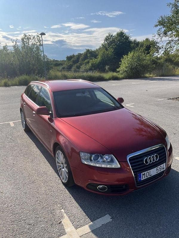 Röd Begagnad 2010 Audi A6 Kombi | 45 000 kr (Bra pris) - Bild 1/4