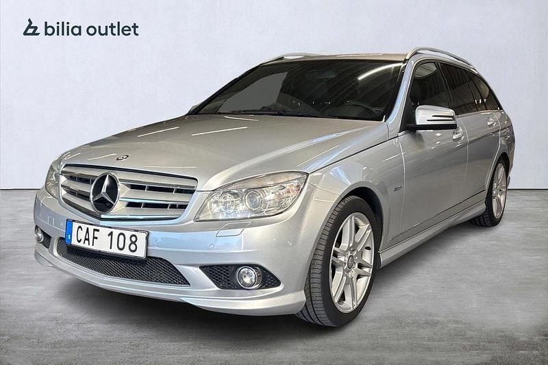 Silver Begagnad 2010 Mercedes C220 Kombi | 39 000 kr (Superpris) - Bild 1/4