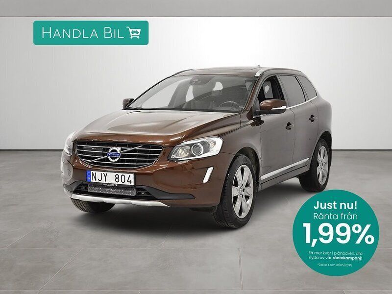 Brun Begagnad 2013 Volvo XC60 Summum SUV | 179 900 kr (Marknadspris) - Bild 1/3