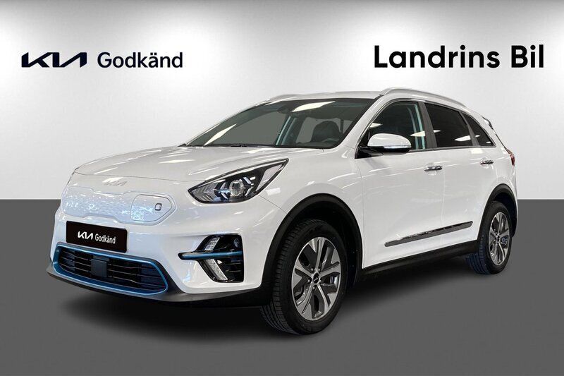 Vit Begagnad 2021 Kia e-Niro Advance SUV | 279 000 kr (Lite dyr) - Bild 1/4