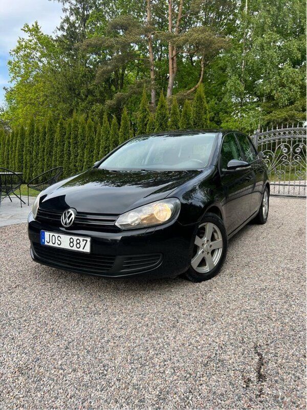 Svart Begagnad 2009 VW Golf VI Halvkombi | 54 900 kr (Dyr) - Bild 1/4
