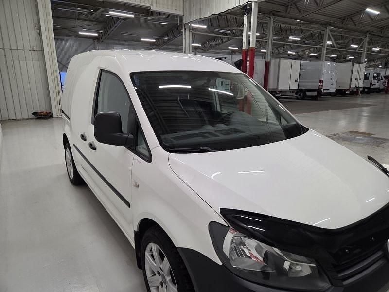 Begagnad VW Caddy 75 HK (55 kW) 2012 Vit Minibuss