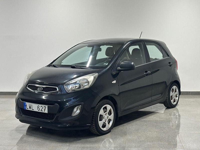 Svart Begagnad 2012 Kia Picanto 3 Halvkombi | 34 900 kr (Bra pris) - Bild 1/4