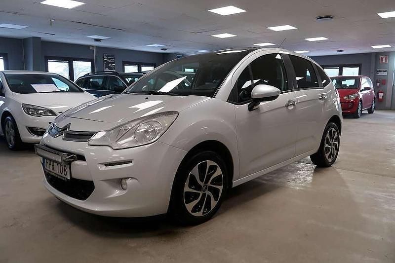 Begagnad Citroën C3 99 HK (72 kW) 2015 Vit Halvkombi