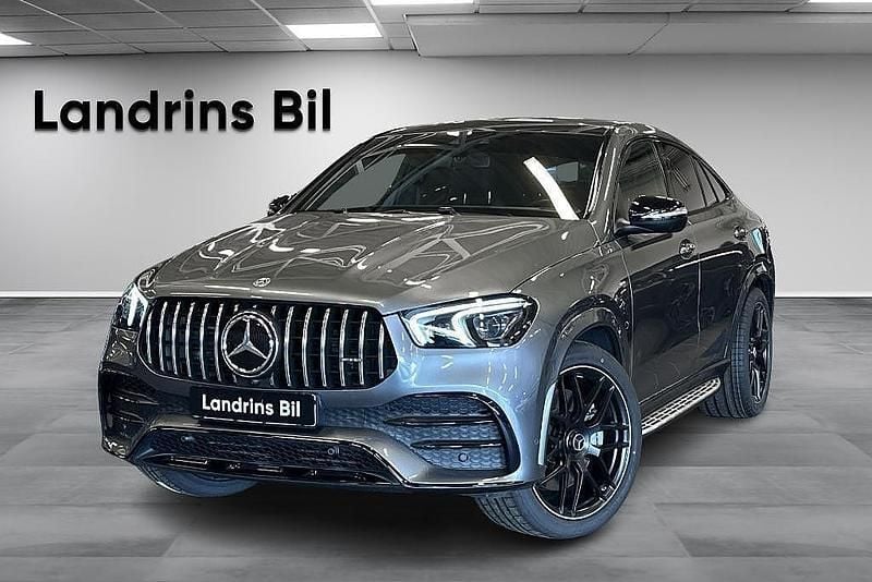 Begagnad Mercedes GLE53 AMG AMG 436 HK (320 kW) 2020 Grå Sportkupé