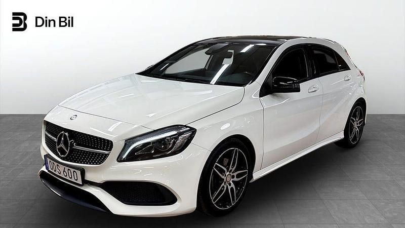 Begagnad Mercedes A180 AMG 122 HK (89 kW) 2016 Vit Halvkombi