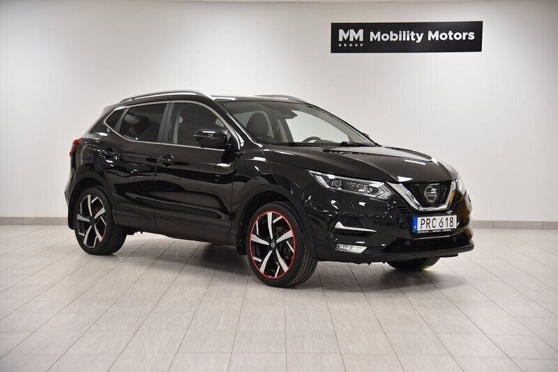 Svart Begagnad 2016 Nissan Qashqai SUV | 94 900 kr (Bra pris) - Bild 1/4