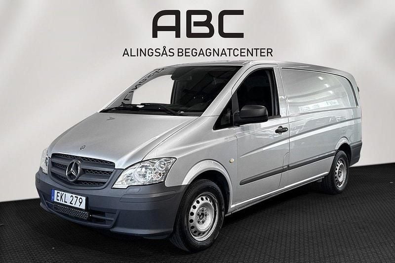 Silver Begagnad 2014 Mercedes Vito Minibuss | 149 900 kr (Superpris) - Bild 1/4