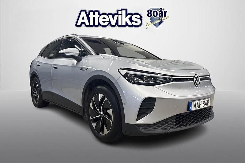 Silver Begagnad 2022 VW ID.4 Pro Performance SUV | 379 900 kr (Bra pris) - Bild 1/4