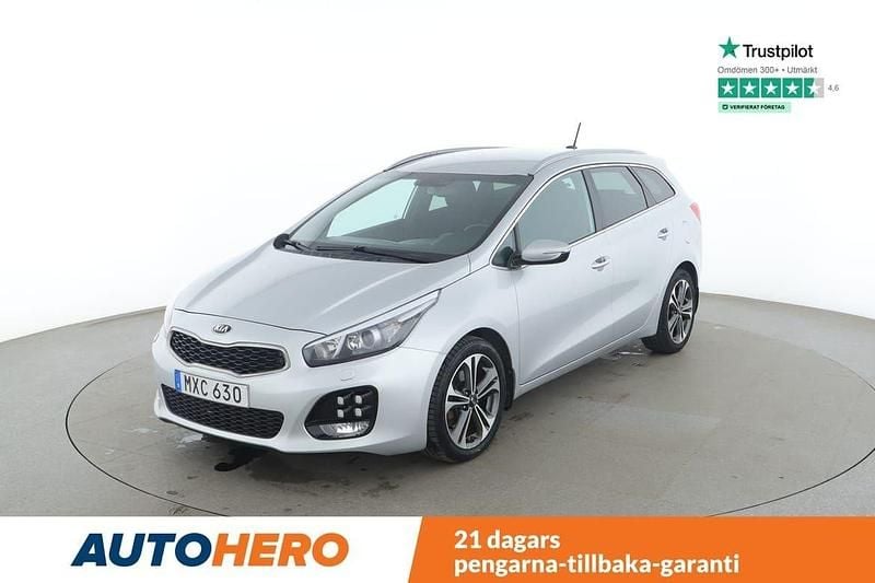 Silver (grå) Begagnad 2015 Kia Ceed Sportswagon GT-Line Kombi | 115 000 kr (Marknadspris) - Bild 1/4