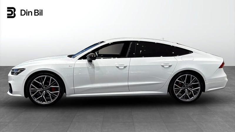 Begagnad Audi A7 S-Line 265 HK (194 kW) 2024 Gletscherweiß metallic Sedan