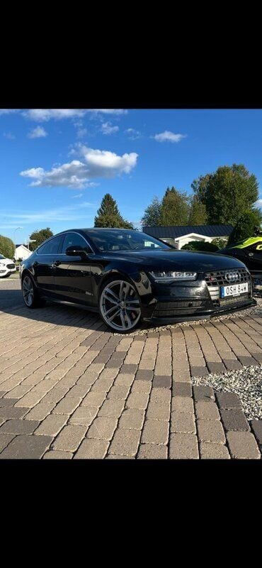 Svart Begagnad 2015 Audi S7 Sportback Halvkombi | 385 000 kr - Bild 1/4