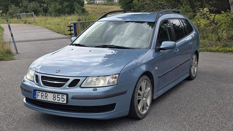 Blå Begagnad 2007 Saab 9-3 Linear Kombi | 18 500 kr (Superpris) - Bild 1/4
